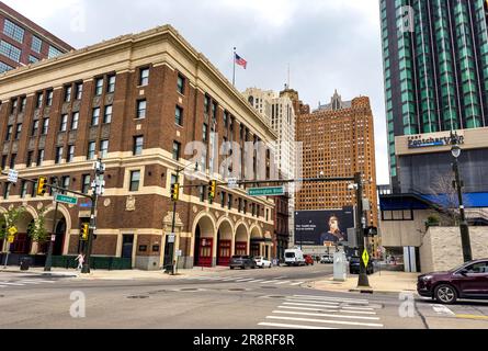 Detroit Foundation Hotel - DETROIT, MICHIGAN - 10 JUIN 2023 Banque D'Images