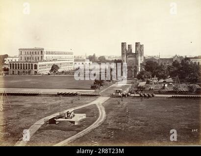 Photographies à Calcutta, Inde par le capitaine William George Stretton de 1875 à 1880. Banque D'Images