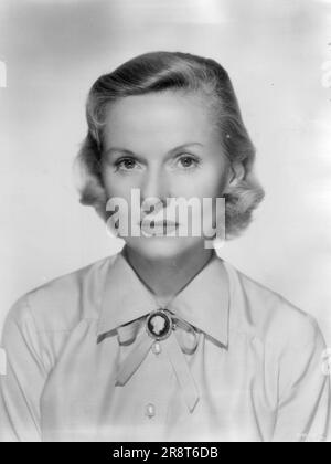 Ann Todd, star du drame de London films, The Sound Barrier (Ambassade aujourd'hui). 16 octobre 1952. Banque D'Images