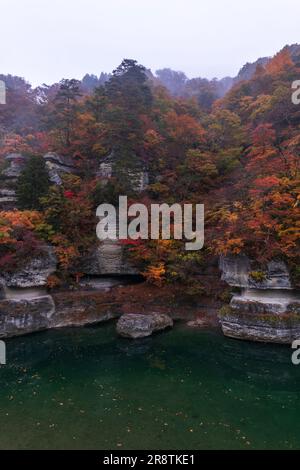 TOU-no-hetsuri en automne Banque D'Images