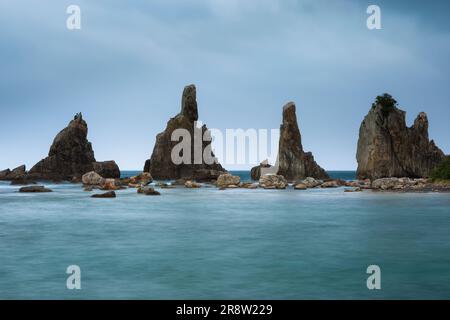 Rocher de Hashikui Banque D'Images