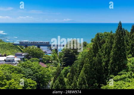 Gono-Line et la mer du Japon Banque D'Images