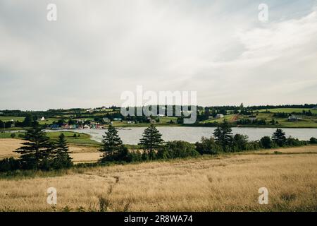 Communauté de pêcheurs locale et ostréicoles à Kensington, Île-du-Prince-Édouard, Canada. Photo de haute qualité Banque D'Images