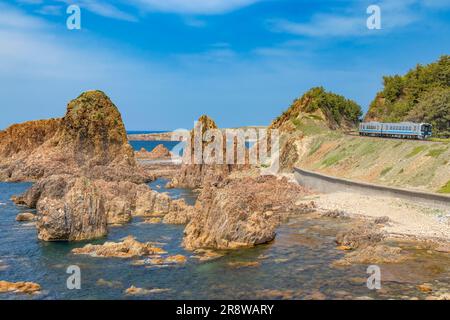 Gono-Line et la mer du Japon Banque D'Images