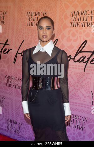 NEW YORK, NEW YORK - 22 JUIN : Misty Copeland assiste au gala de juin 2023 du Ballet américain et au premier ministre de New York de « Like Water for Chocolate » à l'opéra métropolitain de 22 juin 2023 à New York. Banque D'Images