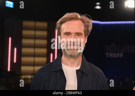 Cologne, Allemagne. 22nd juin 2023. Acteur Matthias Matschke en tant qu'invité sur le WDR talk show Kölner Treff crédit: Horst Galuschka/dpa/Horst Galuschka dpa/Alay Live News Banque D'Images