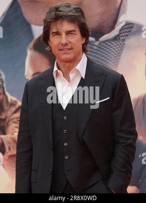 22 juin 2023 - Londres, Angleterre, Royaume-Uni - Tom Cruise participation à la mission: Impossible - Dead Reckoning part One UK Premiere, Odeon Luxe Leicester Square Banque D'Images