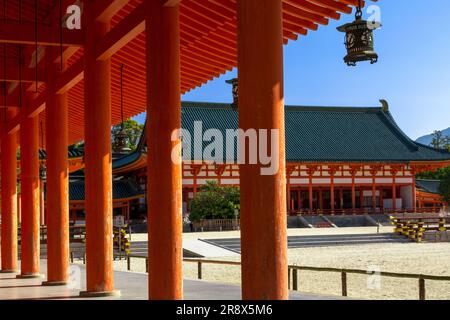 Sanctuaire de Heian Banque D'Images