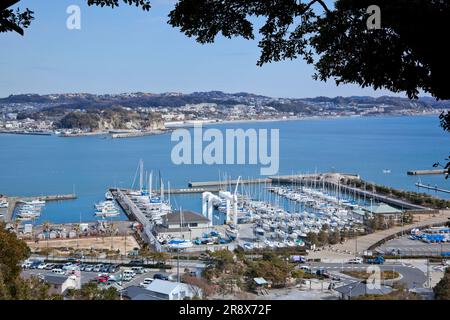 Port de plaisance d'Enoshima Banque D'Images