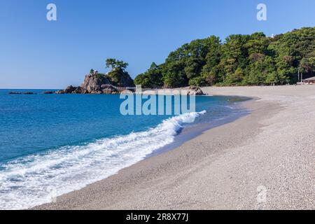 Plage de Katsura Banque D'Images