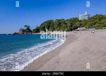 Plage de Katsura Banque D'Images