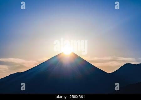 Le matin, Diamond Mt. Banque D'Images