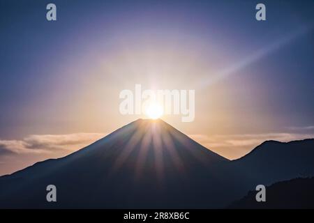 Le matin, Diamond Mt. Banque D'Images