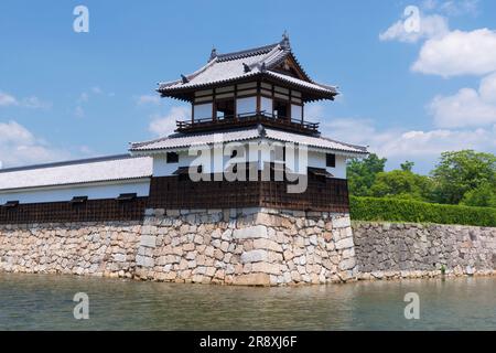 Château d'Hiroshima ni-no-Maru Drum Tower Banque D'Images