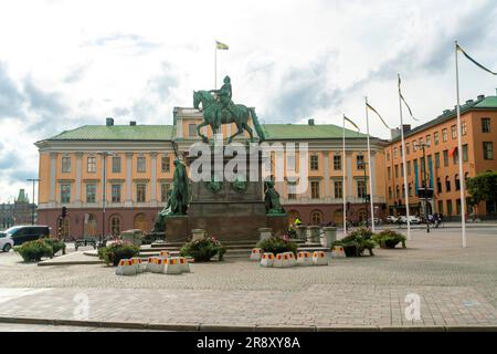 Gustav Adolfs Torg, Stockholm, Suède Banque D'Images