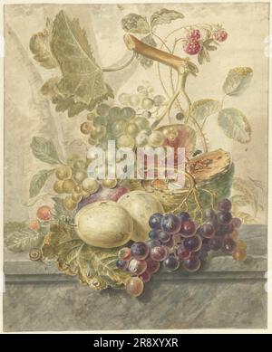 Encore la vie avec des fruits, 1771-1816. Banque D'Images