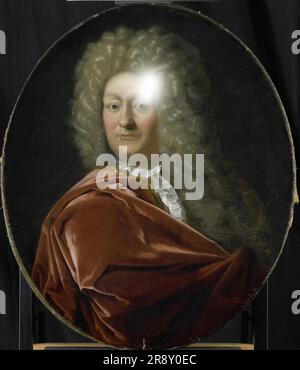 Portrait d'Adriaen Paets, directeur de la Chambre de Rotterdam de la Compagnie des Indes néerlandaises, élu 1703, 1703-1722. Attribué à Pieter van der Werff. Banque D'Images