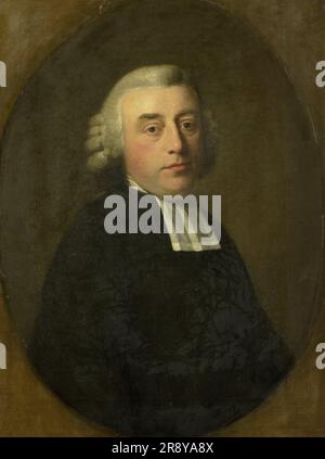 Portrait d'Antonius Kuyper, clergyman à Amsterdam, 1791. Banque D'Images