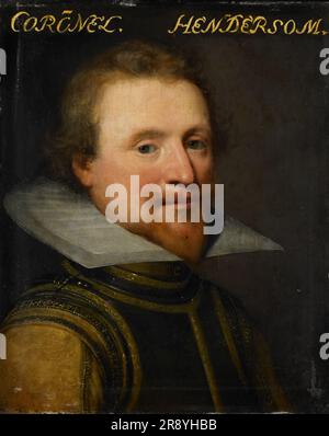 Portrait de Sir Robert Henderson de Tunnegask (1566-1622), c.1609-c.1633. Banque D'Images