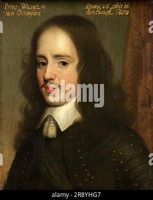 Portrait de Willem II (1626-50), Prince d'Orange, c.1653. Banque D'Images