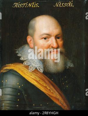 Portrait de Justinus de Nassau (1559-1631), c.1609-c.1633. Banque D'Images