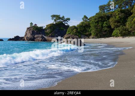 Plage de Katsura Banque D'Images