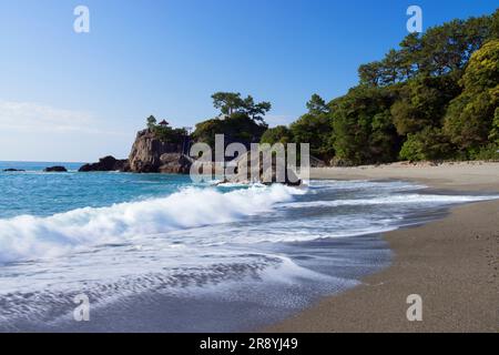 Plage de Katsura Banque D'Images