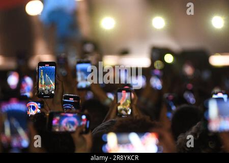 Paris, France. 22nd juin 2023. Les fans de musique pendant la puissance mondiale des citoyens notre planète : vivez à Paris sur 22 juin 2023 à Paris, France. Photo de Lionel Urman/ABACAPRESS.COM crédit: Abaca Press/Alay Live News Banque D'Images