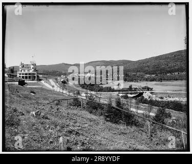 Mount Pleasant Golf Links, Mount Pleasant, New Hampshire, C1900. Banque D'Images