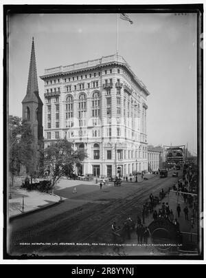 Metropolitan Life Insurance Building, New York, C1900. Banque D'Images