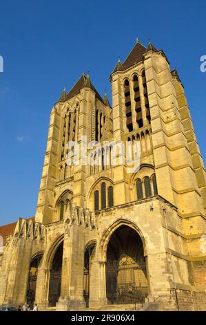 Cathédrale de Noyon, Cathédrale notre-Dame de, Oise, Picardie, France Banque D'Images