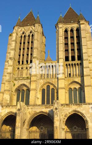 Cathédrale de Noyon, Cathédrale notre-Dame de, Oise, Picardie, France Banque D'Images