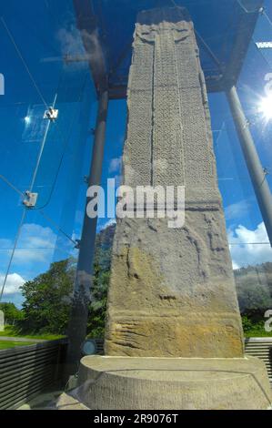 Sueno's Stone, Forres, Moray, Écosse, Royaume-Uni Banque D'Images