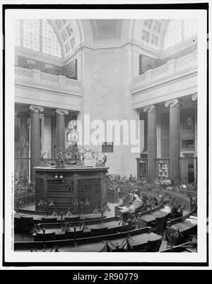 Bibliothèque, Columbia University, New York, N.Y., c1904. Banque D'Images