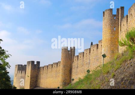 Tomar, Château des Templiers, Monastère de l'ordre du Christ, District de Santarem, Ribatejo, Portugal Banque D'Images