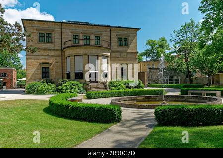 Haus Wahnfried, ancienne maison de Richard Wagner, aujourd'hui Musée Richard Wagner, Bayreuth, Bavière, Allemagne Banque D'Images