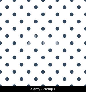 Motif vectoriel sans couture à pois Illustration de Vecteur