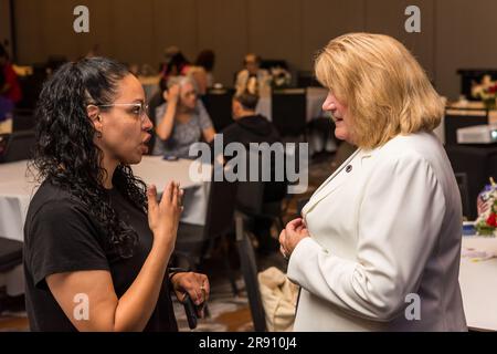 Conférence annuelle des femmes vétérans 15th au Quincy Marriott Banque D'Images