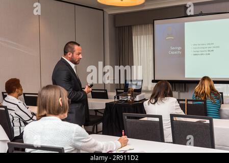 Conférence annuelle des femmes vétérans 15th au Quincy Marriott Banque D'Images