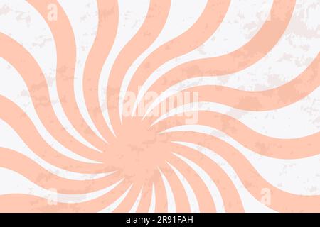 Arrière-plan avec rayons rétro. Arrière-plan vintage, boom, BD, motif cirque. Motif spirale pop art. Illustration vectorielle Illustration de Vecteur