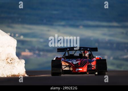 24 David Meyer (Etats-Unis), Palatov D2tt, Pikes Peak Open, action pendant Pikes Peak International Hill Climb 2023, la course aux nuages, de 19 juin à 25, 2023 à Colorado Springs, Etats-Unis d'Amérique - photo Antonin Vincent/DPPI crédit: DPPI Media/Alamy Live News Banque D'Images