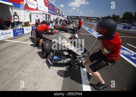 Portland, Oregon, États-Unis. 23rd juin 2023. 08 MERHI Roberto (spa), course de Mahindra, Spark-Mahindra, Mahindra M9-Electro, action pendant l'ePrix de Portland 2023 de Southwire, 9th rencontre du Championnat du monde de Formule E de la FIA ABB 2022-23, sur le circuit international de Portland de 22 juin à 24, 2023 à Portland, États-Unis d'Amérique crédit : Agence photo indépendante Srl/Alay Live News Banque D'Images