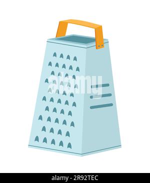 Concept d'étiquette de râpe de cuisine Illustration de Vecteur