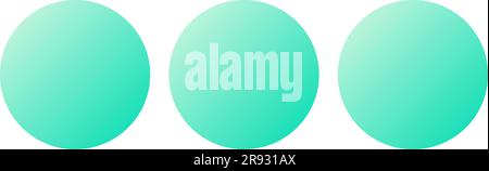 Plus d'options bouton pixel Perfect Flat gradient icône de l'interface utilisateur bicolore Illustration de Vecteur