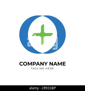 conception moderne du logo médical vector Illustration de Vecteur