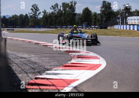 03 SETTE Camara (BRA), NIO 333 Formula E Team, Spark-NIO, NIO 333 ER9, action pendant le Southwire Portland ePrix 2023, 9th rencontre du Championnat du monde ABB FIA Formula E 2022-23, sur le circuit international de Portland de 22 juin à 24, 2023 à Portland, États-Unis d'Amérique Banque D'Images