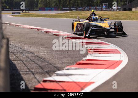 05 HUGHES Jake (gbr), Neom McLaren Formula E Team, Spark-Nissan, Nissan e-4ORCE 04, action pendant le Southwire Portland ePrix 2023, 9th rencontre du Championnat du monde ABB FIA Formula E 2022-23, sur le circuit international de Portland de 22 juin à 24, 2023 à Portland, États-Unis d'Amérique Banque D'Images