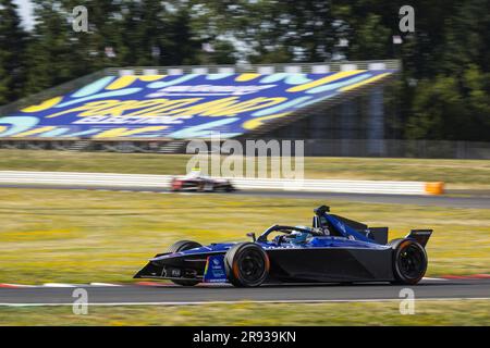 07 GUNTHER Maximilian (ger), course Maserati MSG, Spark-Venturi, action pendant le Southwire Portland ePrix 2023, 9th rencontre du Championnat du monde de Formule E de la FIA ABB 2022-23, sur le circuit international de Portland de 22 juin à 24, 2023 à Portland, États-Unis d'Amérique Banque D'Images