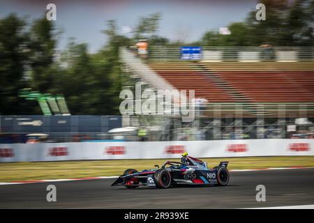 03 SETTE Camara (BRA), NIO 333 Formula E Team, Spark-NIO, NIO 333 ER9, action pendant le Southwire Portland ePrix 2023, 9th rencontre du Championnat du monde ABB FIA Formula E 2022-23, sur le circuit international de Portland de 22 juin à 24, 2023 à Portland, États-Unis d'Amérique Banque D'Images