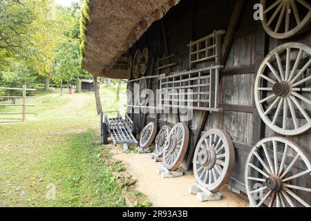 Village de Hida Banque D'Images